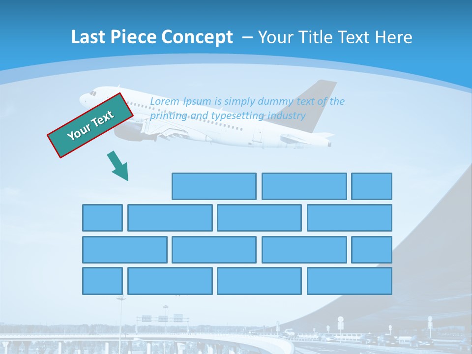 Traveler Aircraft Airline PowerPoint Template