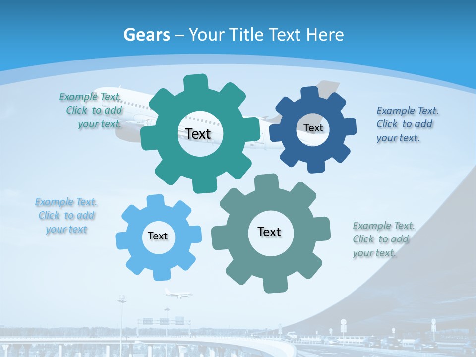 Traveler Aircraft Airline PowerPoint Template