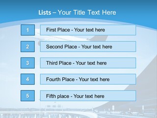 Traveler Aircraft Airline PowerPoint Template