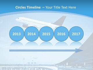 Traveler Aircraft Airline PowerPoint Template