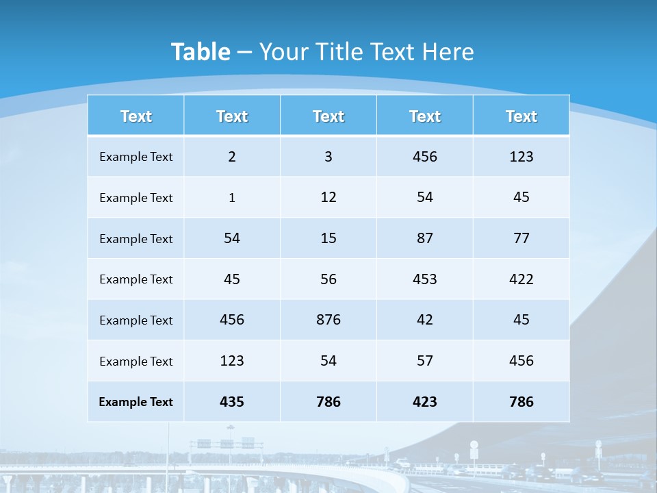 Traveler Aircraft Airline PowerPoint Template