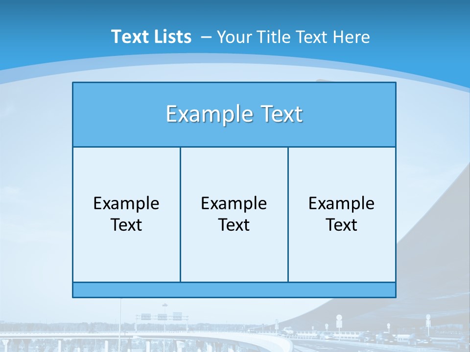 Traveler Aircraft Airline PowerPoint Template