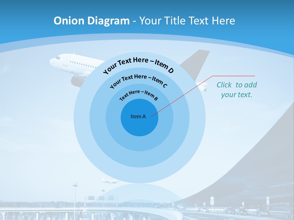 Traveler Aircraft Airline PowerPoint Template