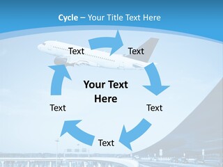 Traveler Aircraft Airline PowerPoint Template