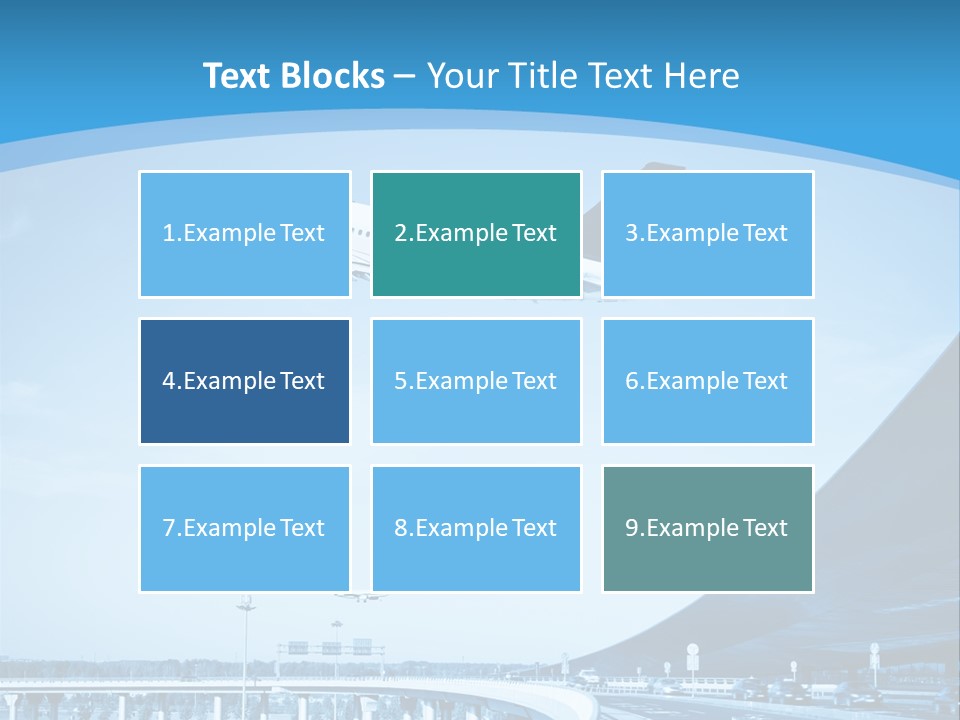 Traveler Aircraft Airline PowerPoint Template