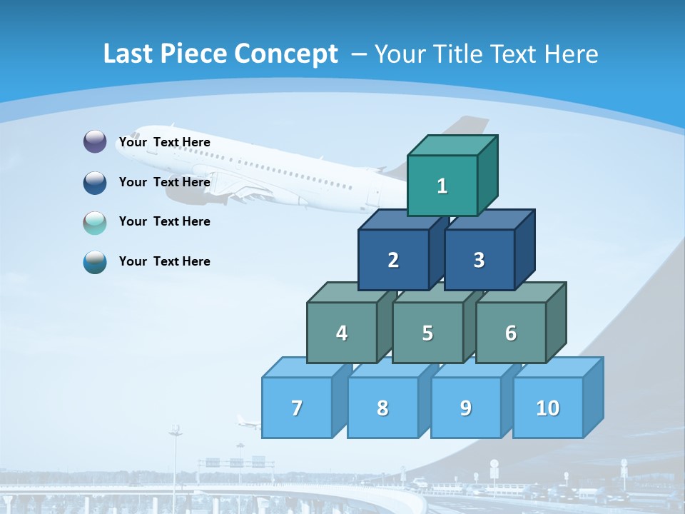 Traveler Aircraft Airline PowerPoint Template