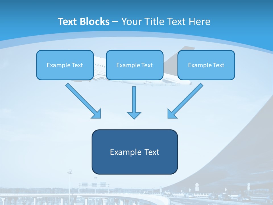 Traveler Aircraft Airline PowerPoint Template