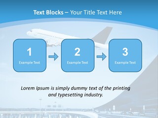 Traveler Aircraft Airline PowerPoint Template