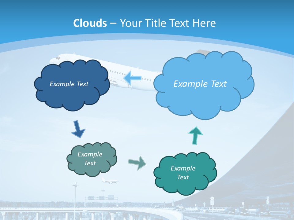 Traveler Aircraft Airline PowerPoint Template