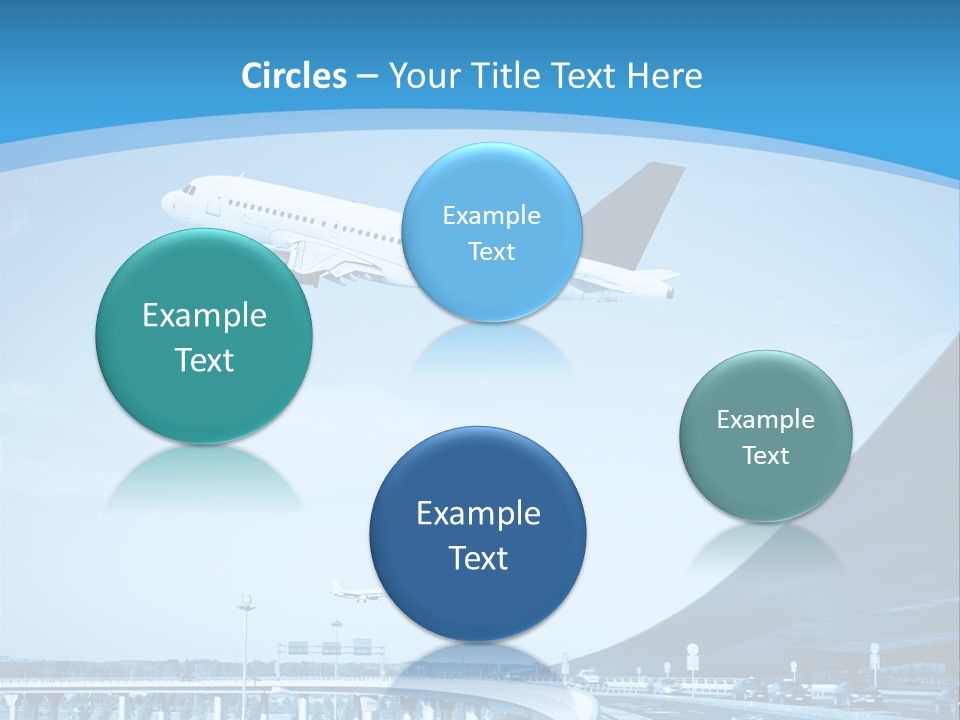 Traveler Aircraft Airline PowerPoint Template