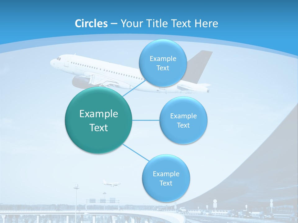 Traveler Aircraft Airline PowerPoint Template
