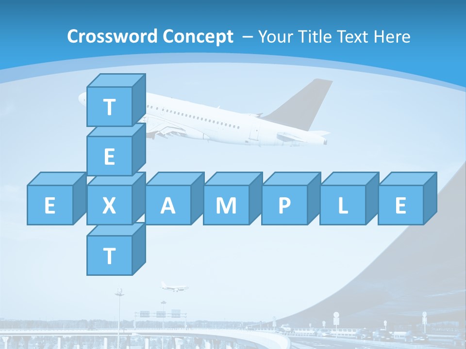Traveler Aircraft Airline PowerPoint Template
