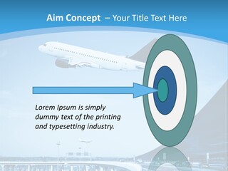Traveler Aircraft Airline PowerPoint Template