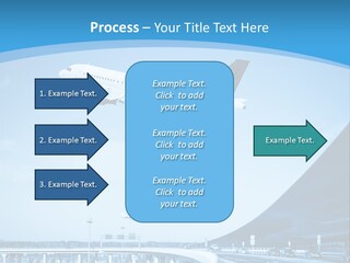 Traveler Aircraft Airline PowerPoint Template