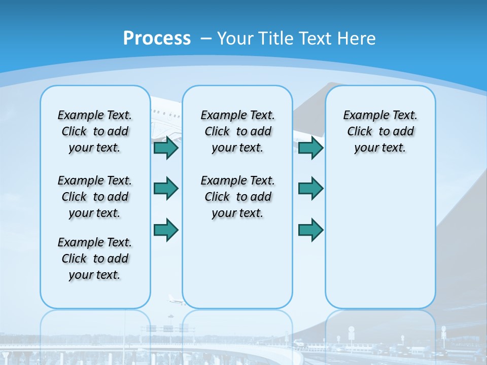 Traveler Aircraft Airline PowerPoint Template