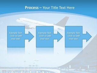 Traveler Aircraft Airline PowerPoint Template