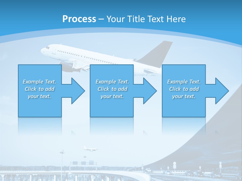 Traveler Aircraft Airline PowerPoint Template