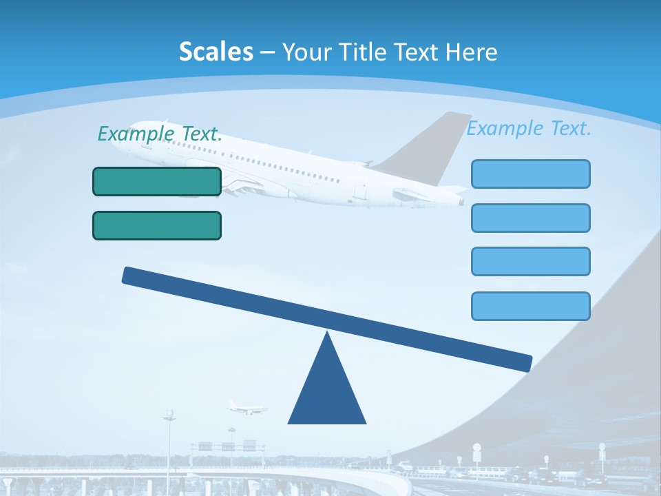 Traveler Aircraft Airline PowerPoint Template