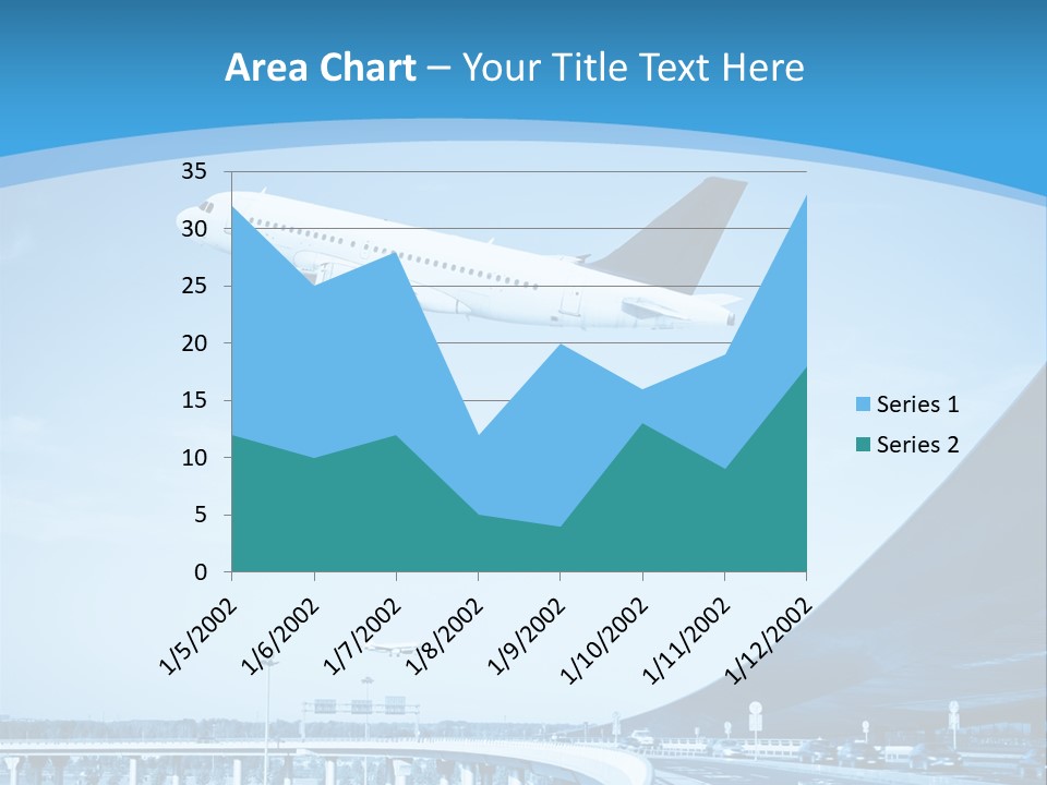 Traveler Aircraft Airline PowerPoint Template