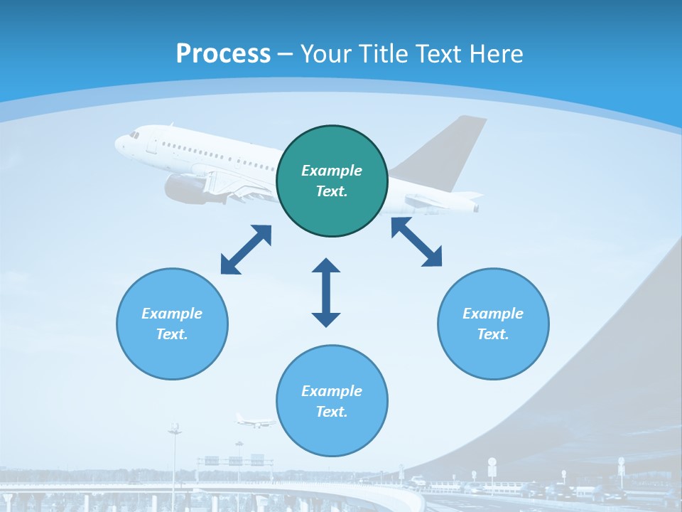 Traveler Aircraft Airline PowerPoint Template