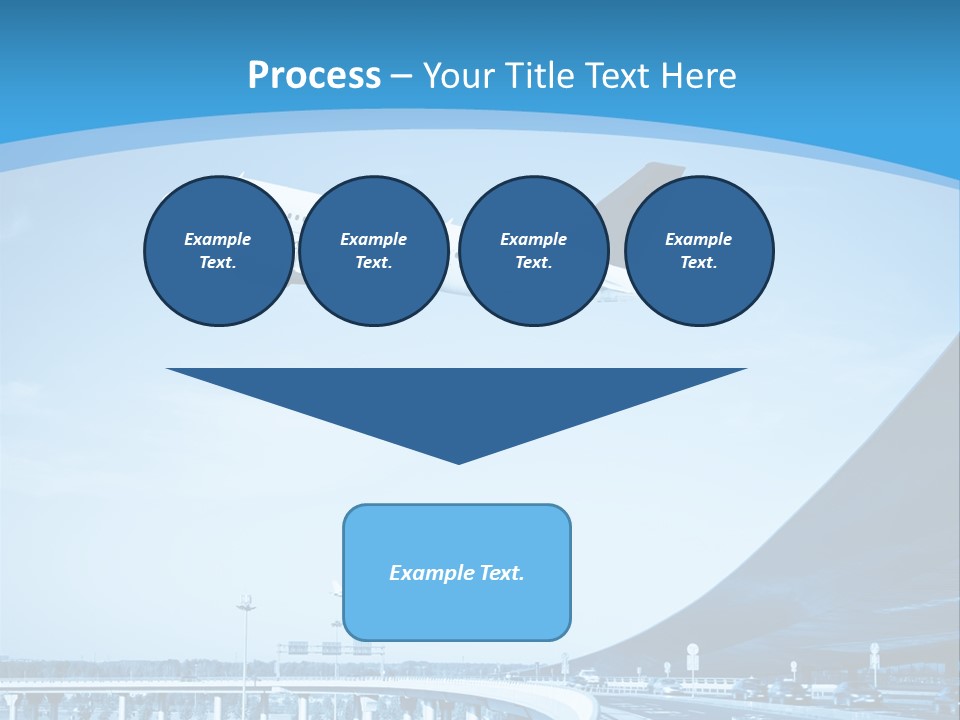 Traveler Aircraft Airline PowerPoint Template