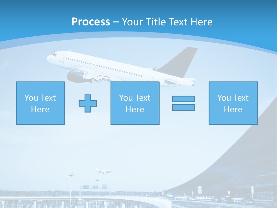 Traveler Aircraft Airline PowerPoint Template