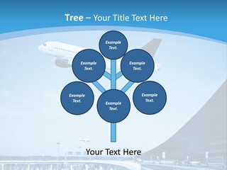 Traveler Aircraft Airline PowerPoint Template