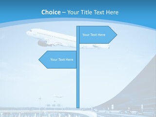 Traveler Aircraft Airline PowerPoint Template