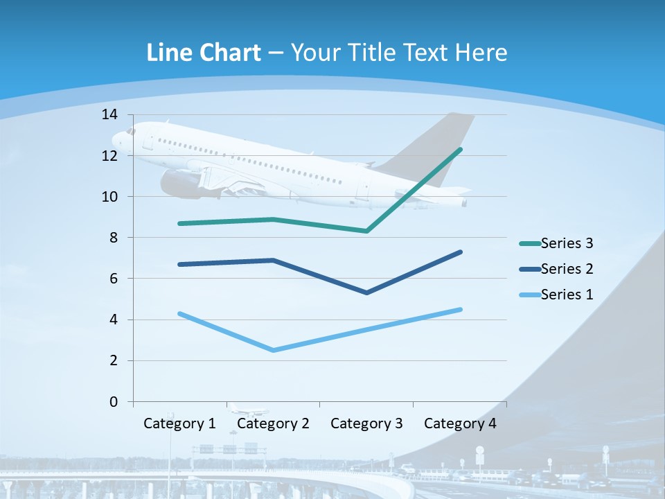 Traveler Aircraft Airline PowerPoint Template