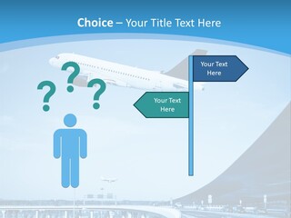 Traveler Aircraft Airline PowerPoint Template
