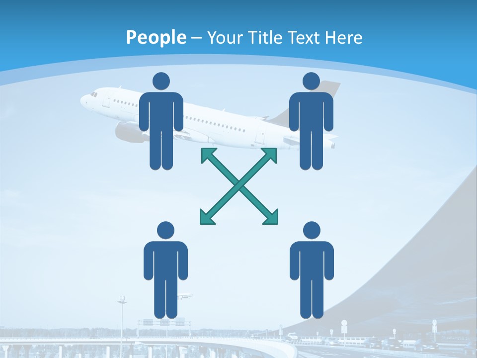 Traveler Aircraft Airline PowerPoint Template