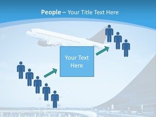 Traveler Aircraft Airline PowerPoint Template