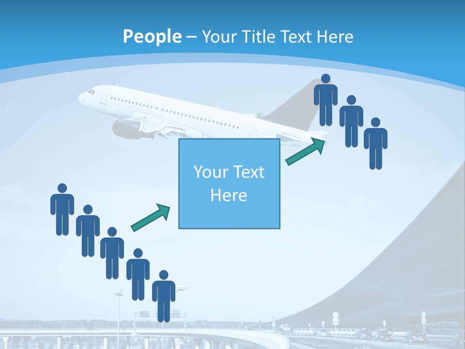 Traveler Aircraft Airline PowerPoint Template