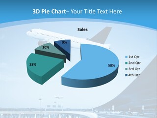 Traveler Aircraft Airline PowerPoint Template