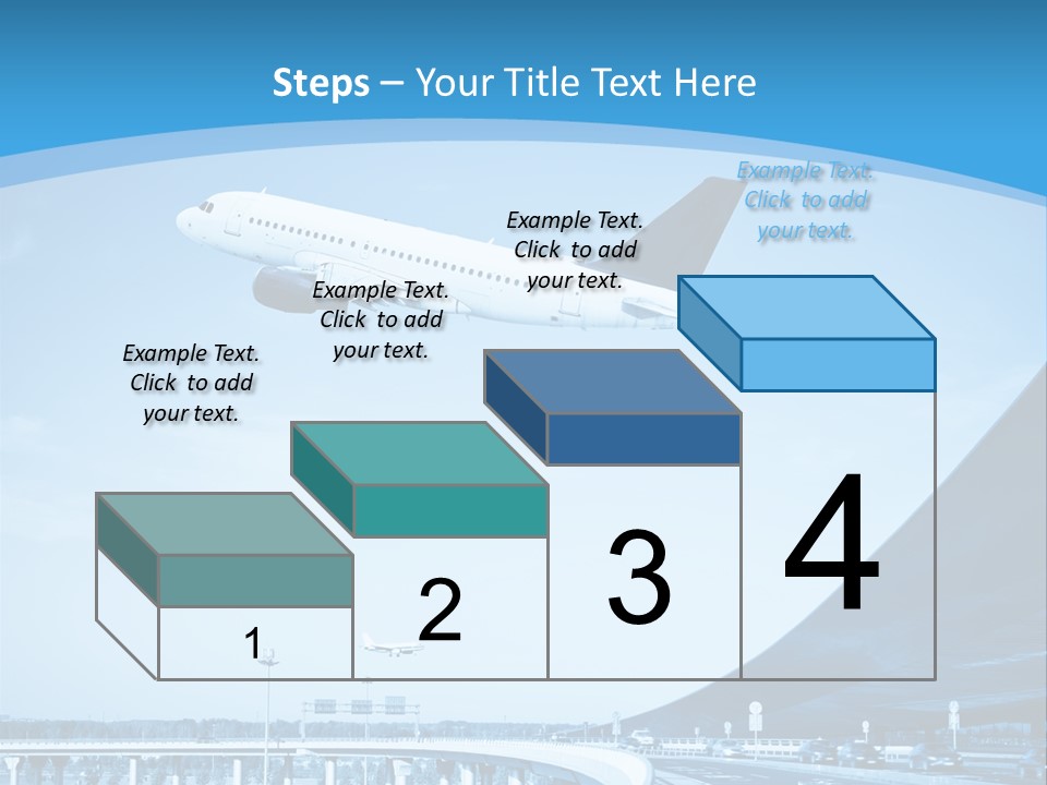 Traveler Aircraft Airline PowerPoint Template