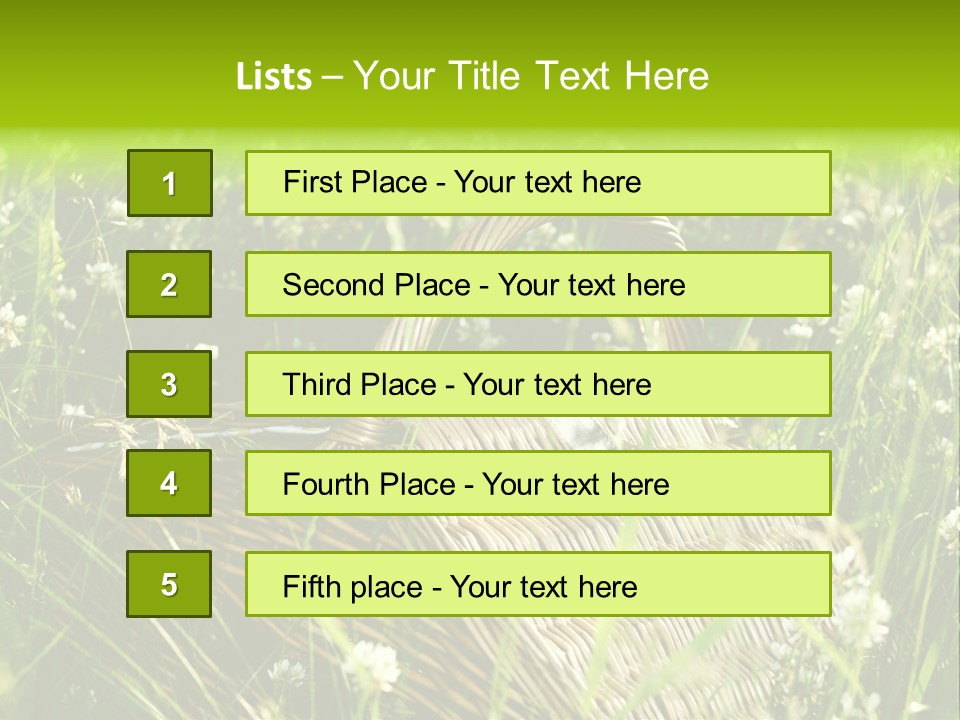 Nobody Cane Brown PowerPoint Template