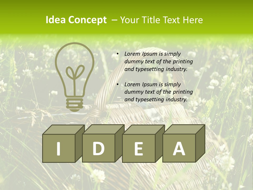 Nobody Cane Brown PowerPoint Template