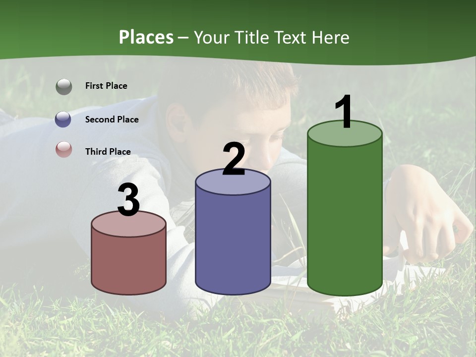 Weekend Fresh Cute PowerPoint Template