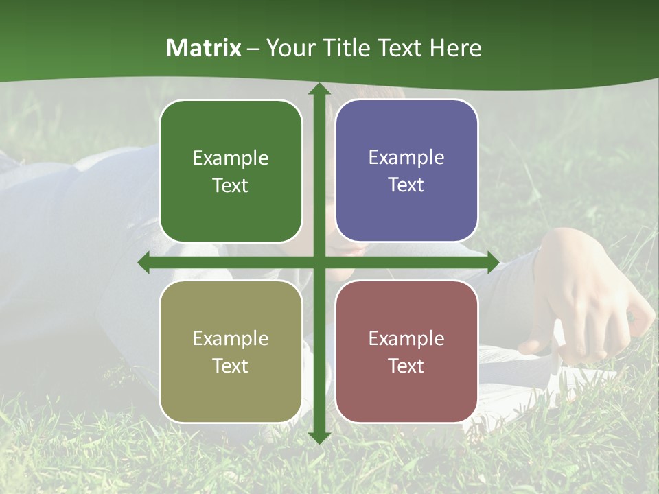 Weekend Fresh Cute PowerPoint Template