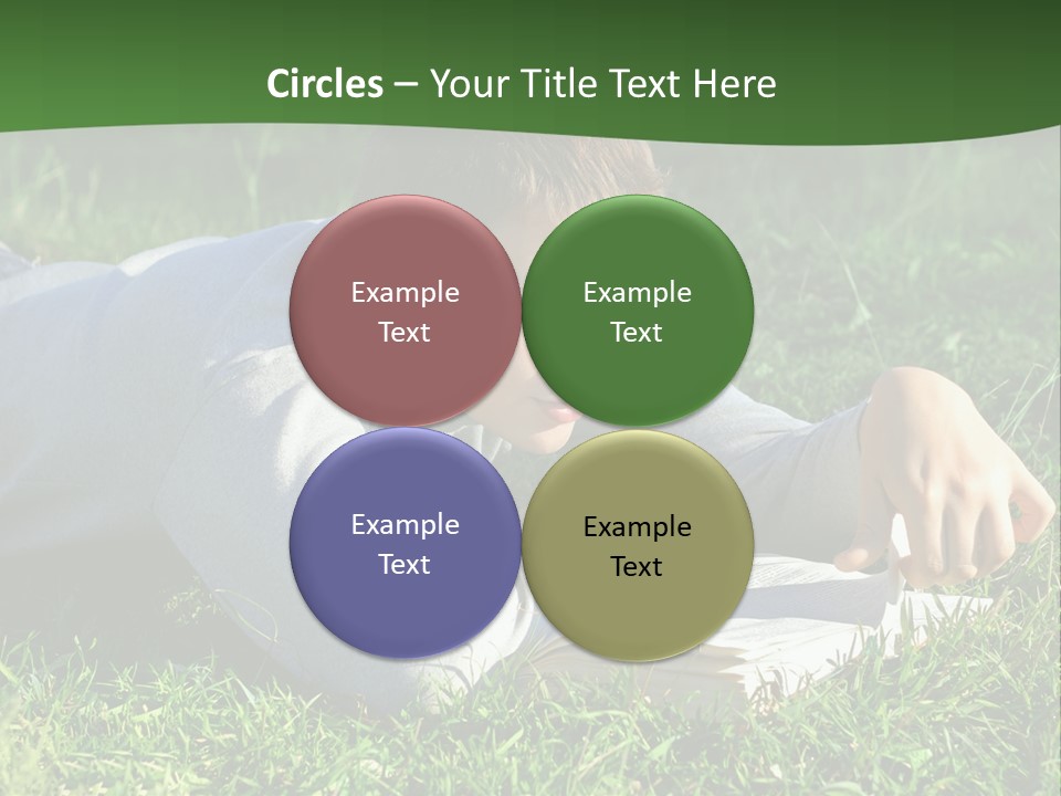 Weekend Fresh Cute PowerPoint Template