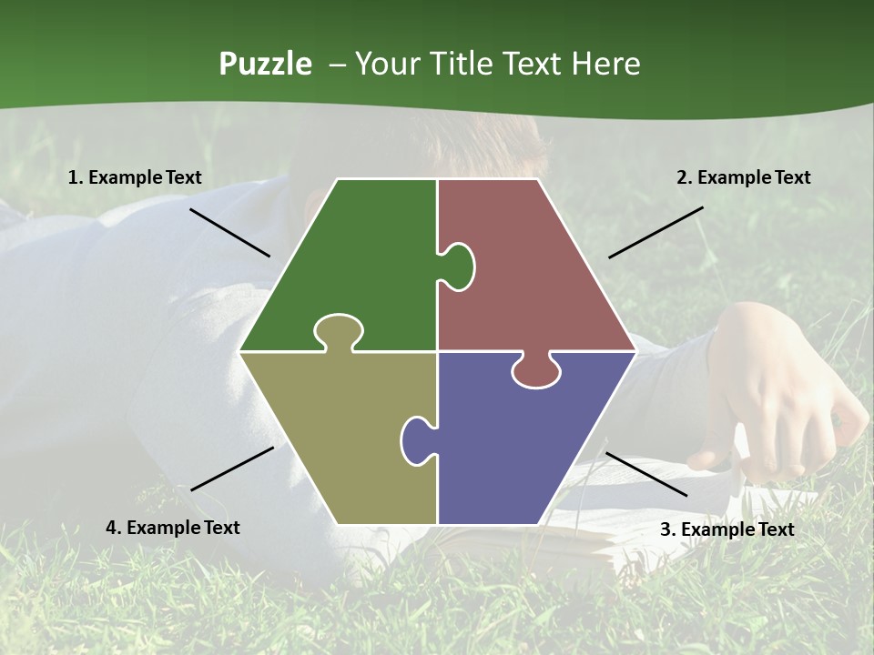 Weekend Fresh Cute PowerPoint Template