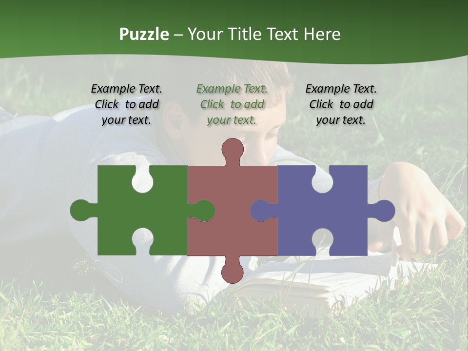 Weekend Fresh Cute PowerPoint Template