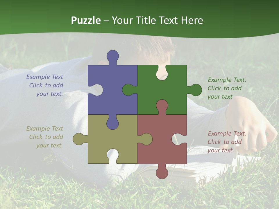 Weekend Fresh Cute PowerPoint Template