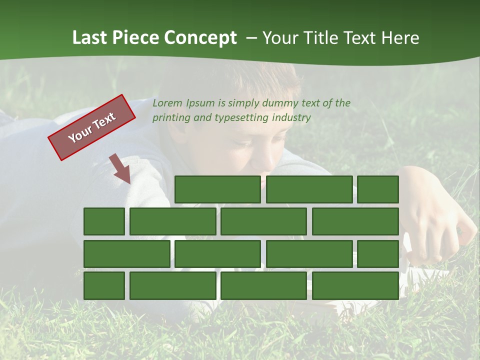 Weekend Fresh Cute PowerPoint Template