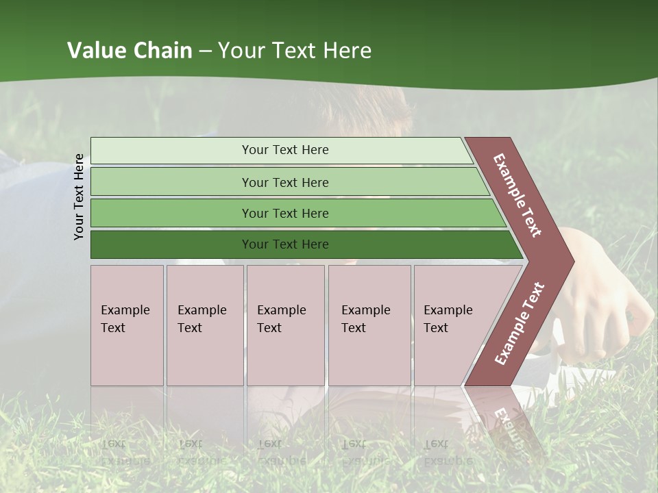 Weekend Fresh Cute PowerPoint Template