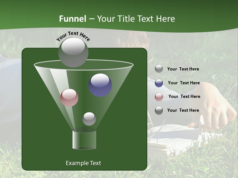 Weekend Fresh Cute PowerPoint Template