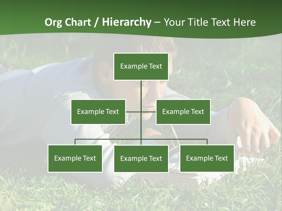 Weekend Fresh Cute PowerPoint Template