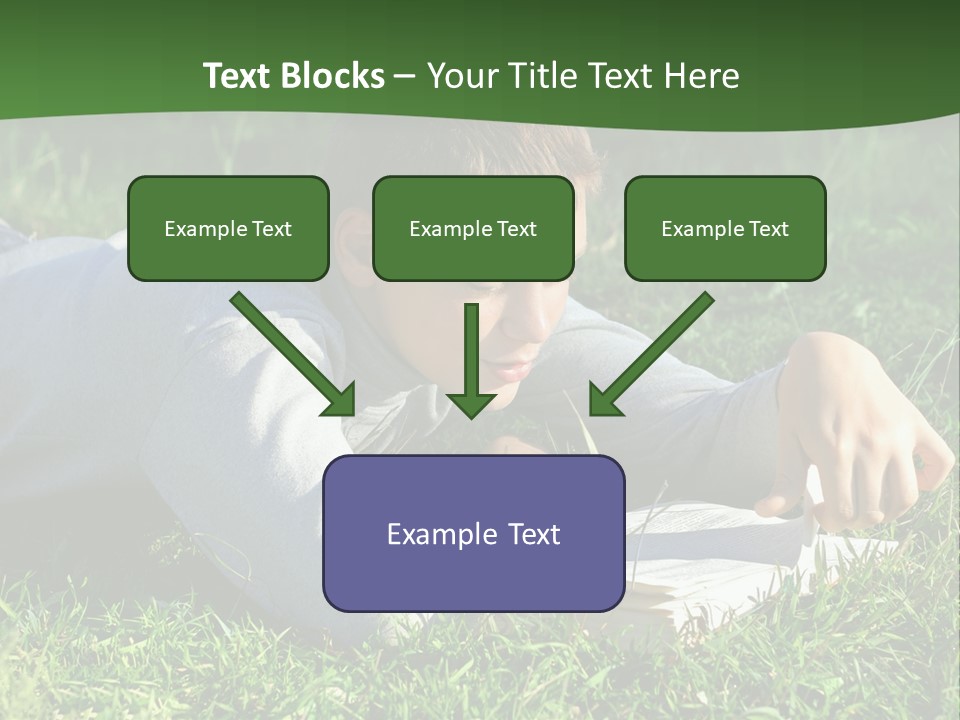 Weekend Fresh Cute PowerPoint Template