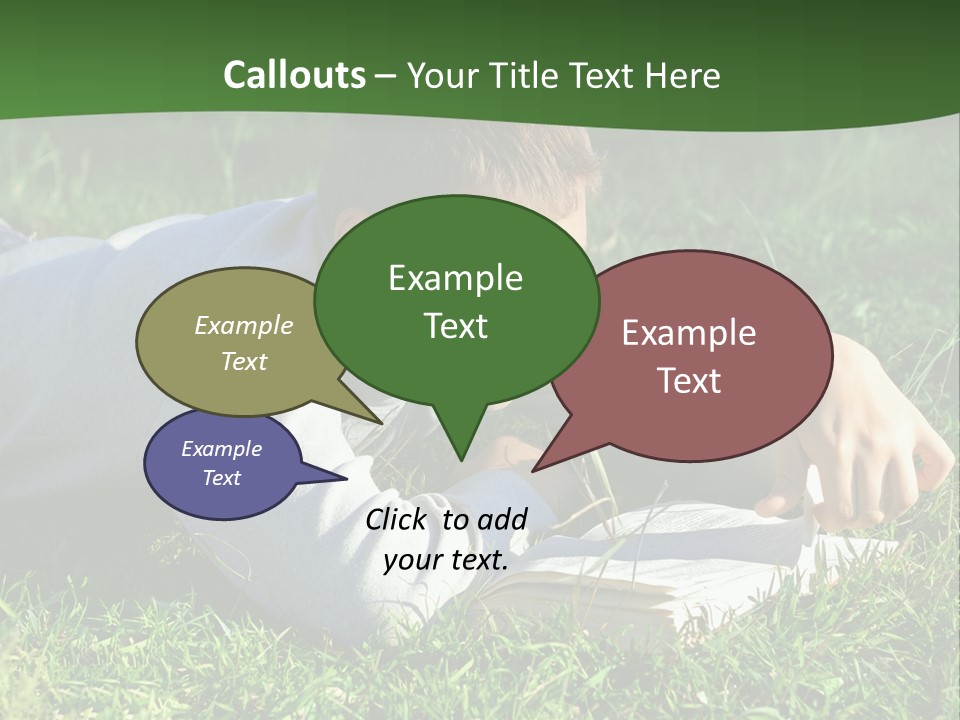 Weekend Fresh Cute PowerPoint Template