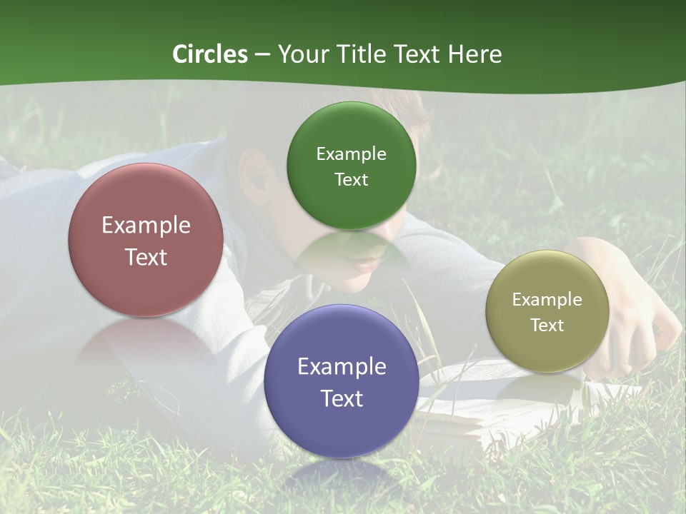 Weekend Fresh Cute PowerPoint Template